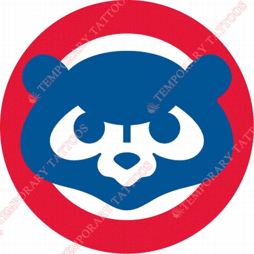 Chicago Cubs Customize Temporary Tattoos Stickers NO.1478